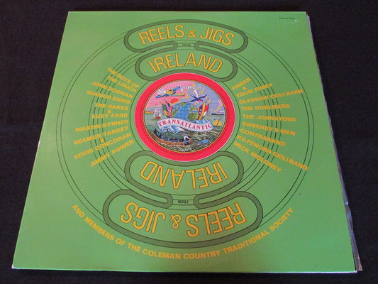 REELS & JIGS from IRELAND   2 x LP 33T 12"   RARE FRENCH   TRANSATLANTIC   1974