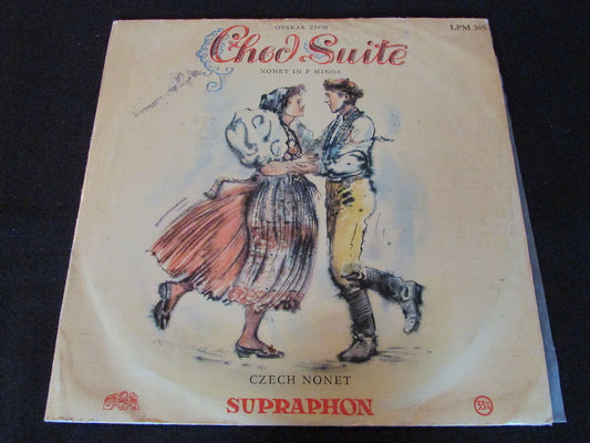 OTAKAR ZICH   CZECH NONET   RARE SUPRAPHON LPM 385   LP 33T 10"   1953