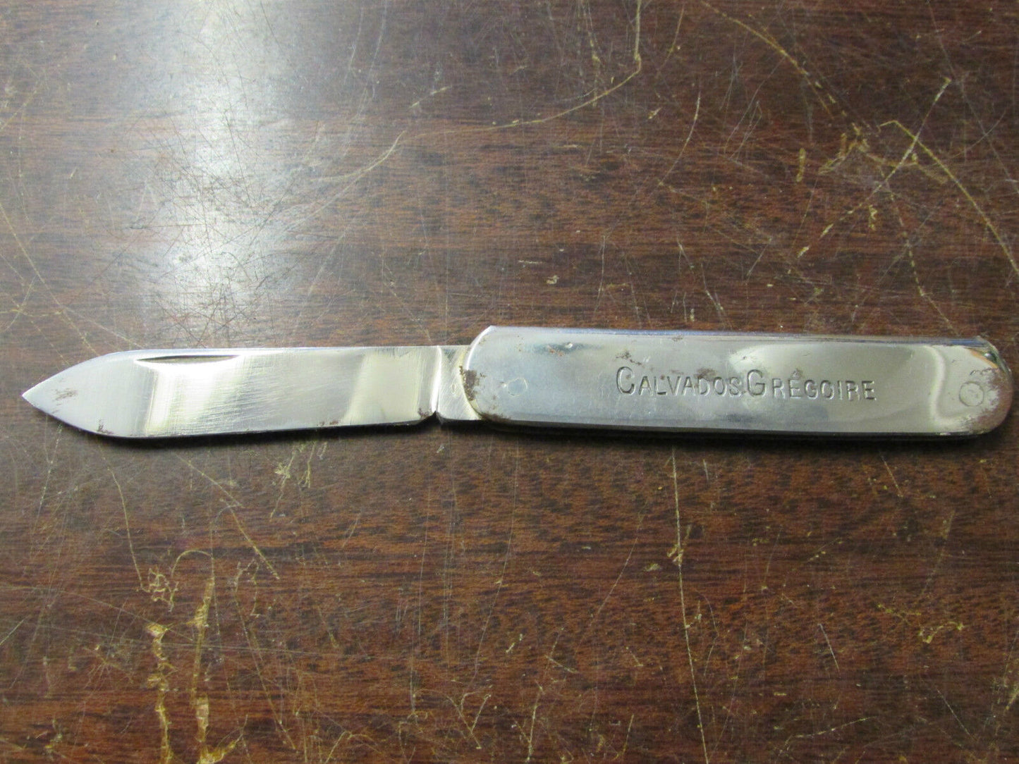 Ancien petit COUTEAU PLIANT   CALVADOS GREGOIRE