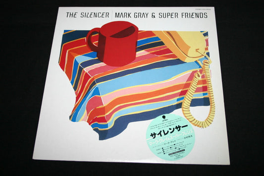 MARK GRAY & SUPER FRIENDS   LP 33T 12"   THE SILENCER   JAPAN   1984