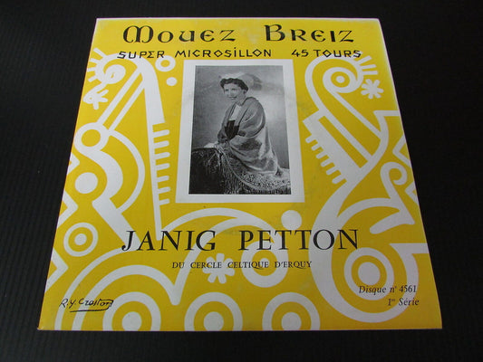 JANIG PETTON   EP 45T 7"   MOUEZ BREIZ 4561