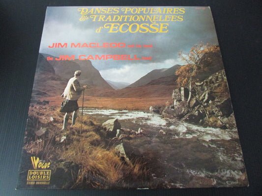 DANSES POPULAIRES TRADITIONNELLES D'ECOSSE   VOGUE   2 x LP 33T 12"