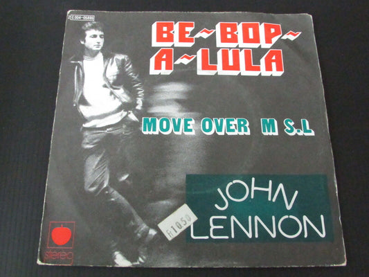 JOHN LENNON   SP 45T 7"   BE BOP A LULA   1975   FRANCE