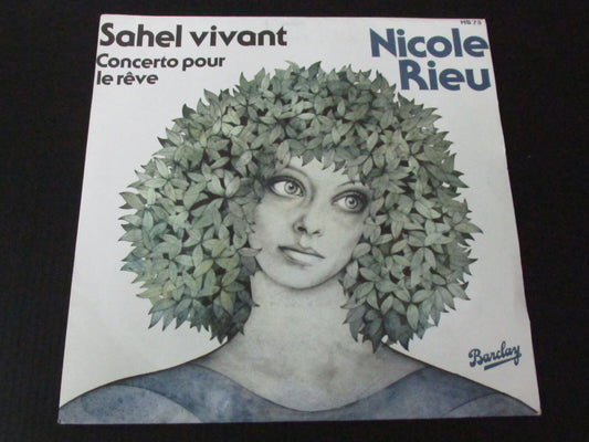 NICOLE RIEU   SP 45T 7"   SAHEL VIVANT   BARCLAY HS 73   1978