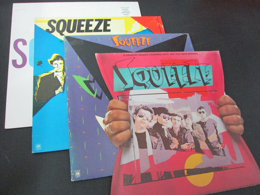 SQUEEZE   LOT 4 x LP 33T 12"