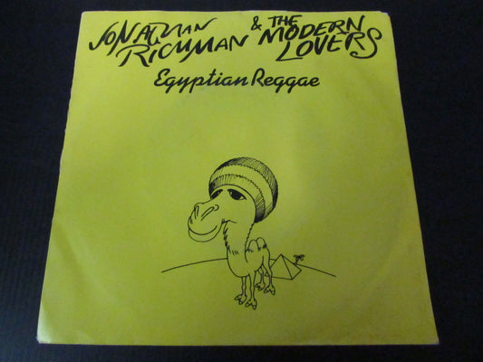 JONATHAN RICHMAN & THE MODERN LOVERS   SP 45T 7"   EGYPTIAN REGGAE   1977