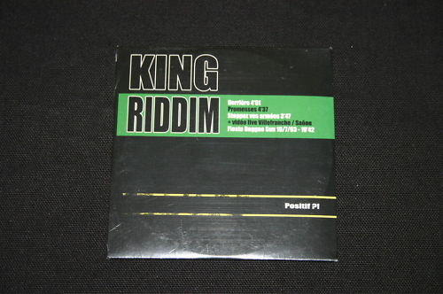 King Riddim   CD Maxi Promo   3 titres + vidéo live