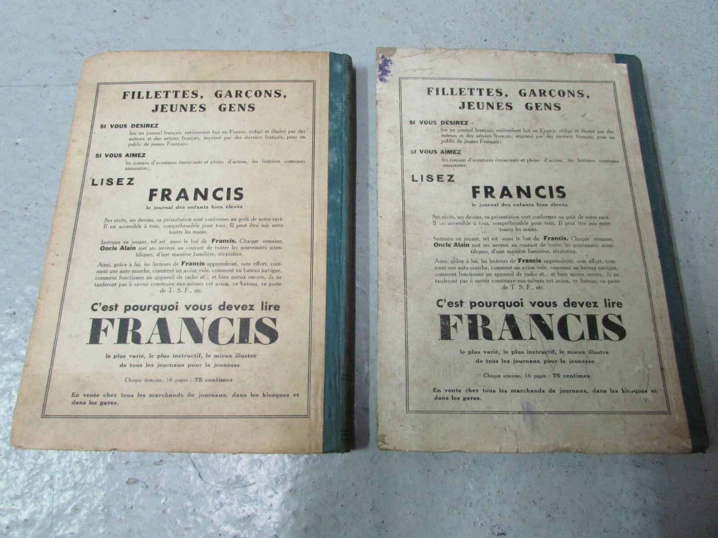 LE CHASSEUR DE FAUVES   LOT DE 2 VOLUMES