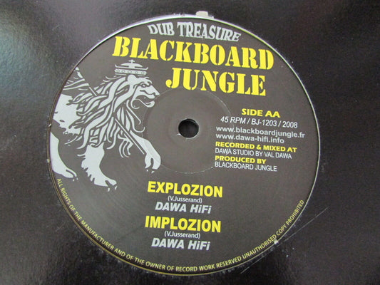 BLACKBOARD JUNGLE   DAWA HIFI   DUB TREASURE   MAXI 45T 12"