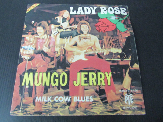 MUNGO JERRY   SP 45T 7"   LADY ROSE   VOGUE