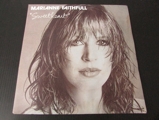 MARIANNE FAITHFULL   SP 45T 7"   SWEET HEART   1981