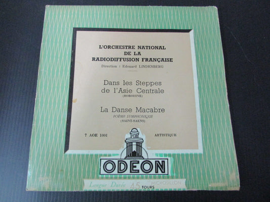 EDOUARD LINDENBERG   SP 45T 7"   ODEON 7 AOE 1001   FRANCE