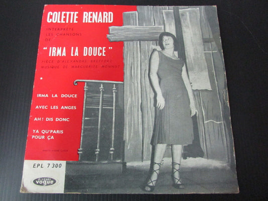 COLETTE RENARD   "IRMA LA DOUCE"   EP 45T 7"   VOGUE EPL 7300