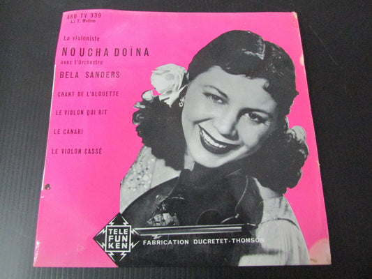 NOUCHA DOINA / Orchestre BELA SANDERS   EP 45T 7"   TELEFUNKEN 460TV339