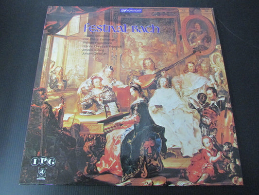 FESTIVAL BACH   ARISTOCRATE   QUADRAPHONIC   IPG 130025/26   2 x LP 33T 12"