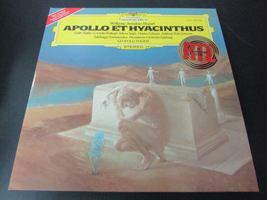 APOLLO ET HYACINTHUS   MOZART   LEOPOLD HAGER   1982   2 x LP 33T 12"