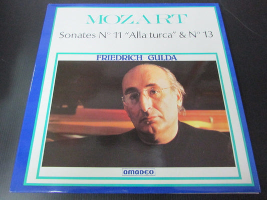 MOZART Sonates N°11 & N°13   FRIEDRICH GULDA   AMADEO 6514 224   LP 33T 12"