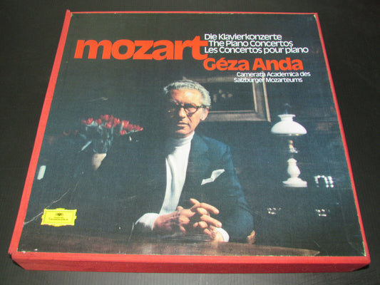 MOZART   GEZA ANDA   DG 2720 030   BOX 12 LP