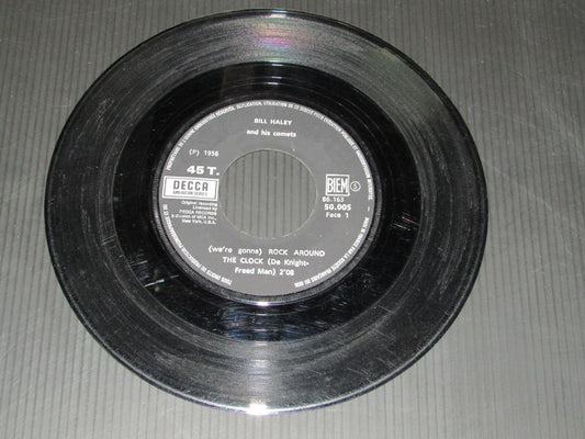 BILL HALEY AND HIS COMETS ROCK AROUND THE CLOCK FRANCE DECCA 50005 BIEM 1956 ?