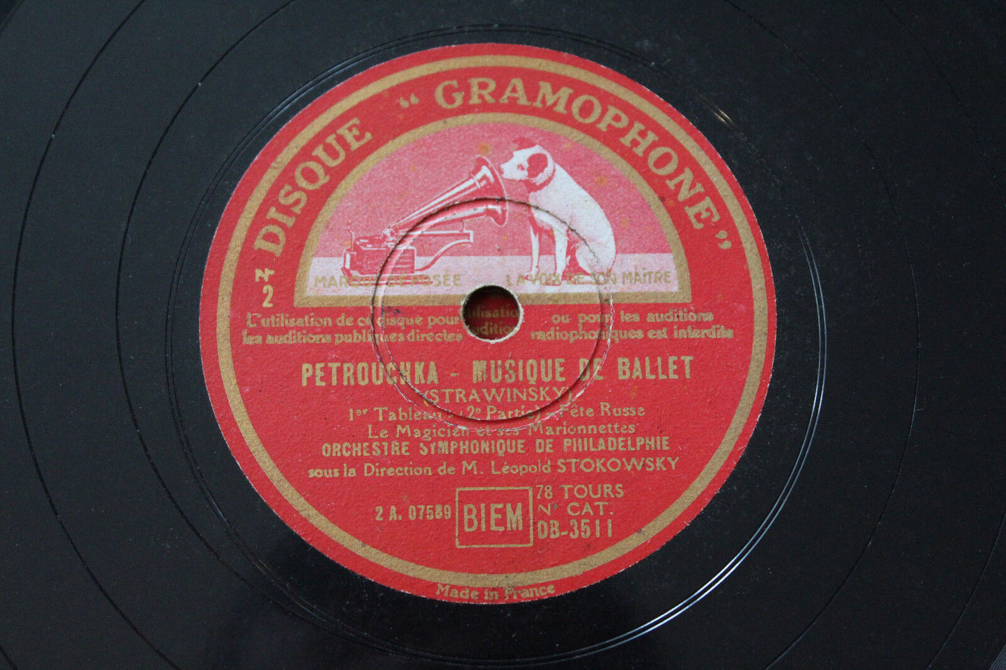 LEOPOLD STOKOWSKY   LOT 6 x 78T   CLASSICAL
