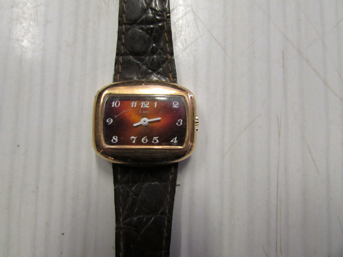 Ancienne Montre Plaqué Or   G. GAY   Vintage
