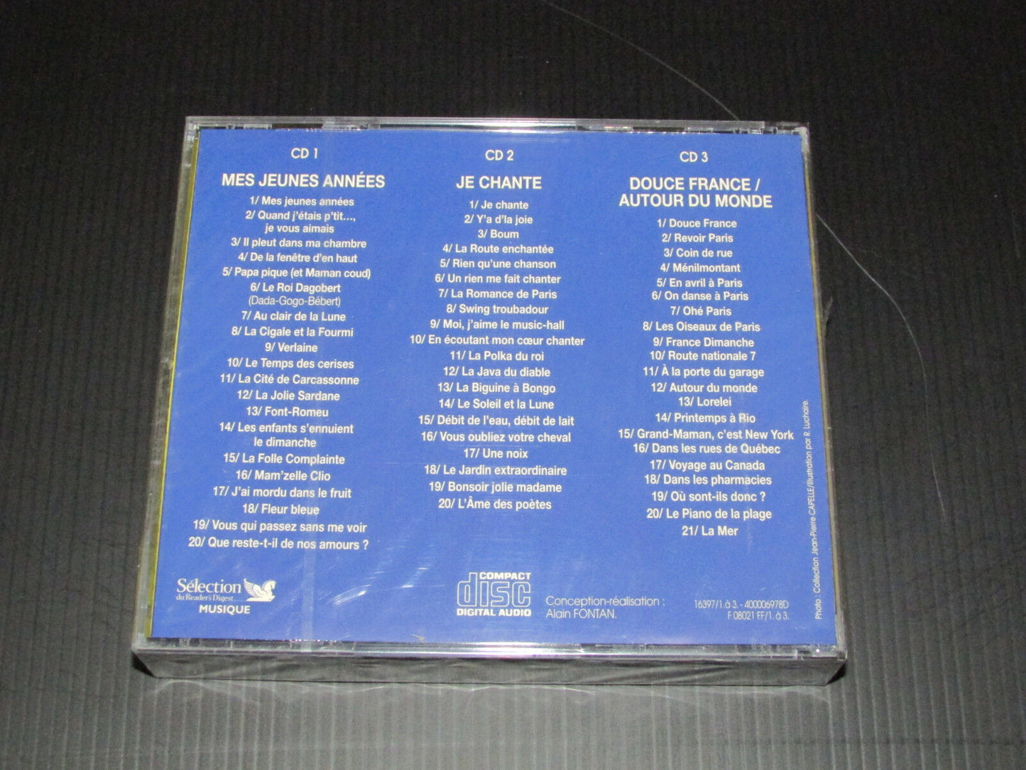CHARLES TRENET   COFFRET 3 x CD