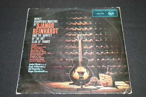 Django Reinhardt   LP 33T 12"  Newly Discovered Masters