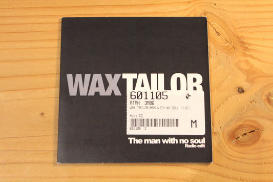 CD SINGLE PROMO   WAX TAILOR The man with no soul   2007