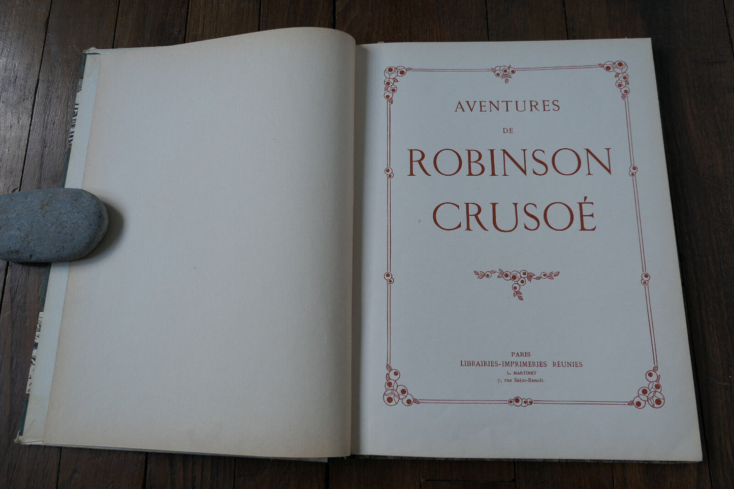 AVENTURES DE ROBINSON CRUSOE   MARTINET   CIRCA 1930