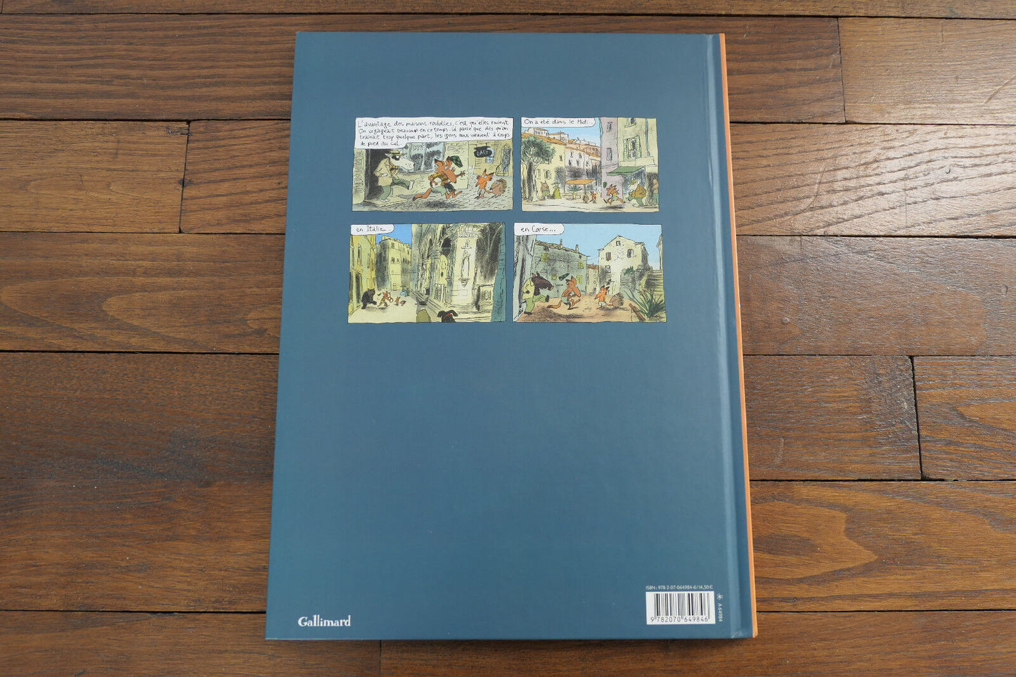 BD JEANGOT 1. RENARD MANOUCHE EO GALLIMARD 2012