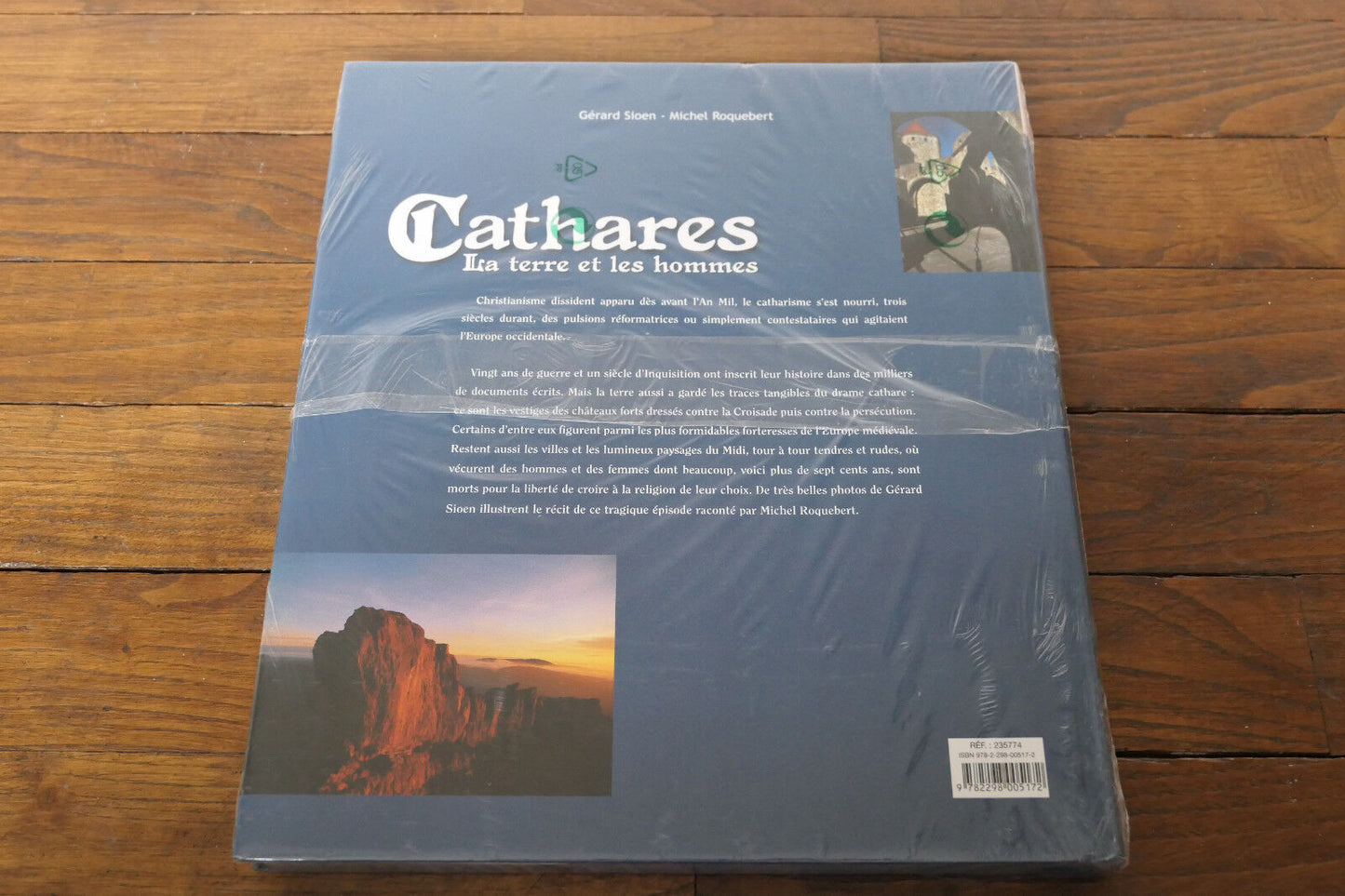 CATHARES LA TERRE ET LES HOMMES GERARD SIOEN MICHEL ROQUEBERT