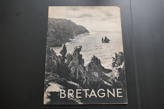 ANCIEN LIVRET GUIDE TOURISTIQUE BRETAGNE CHEMINS DE FER DE L'ETAT TOURISME 1930
