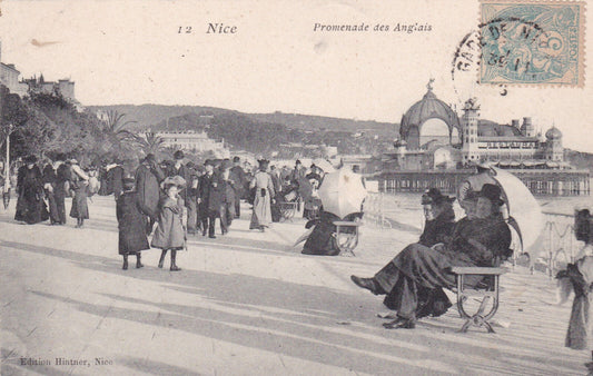 CPA 06 NICE - PROMENADE DES ANGLAIS
