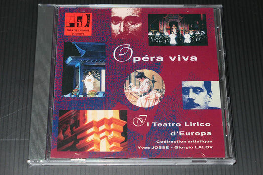 CD OPERA VIVA / IL TEATRO LIRICO D'EUROPA / YVES JOSSE / GIORGIO LALOV