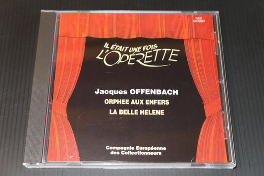 CD IL ETAIT UNE FOIS L'OPERETTE / JACQUES OFFENBACH / CEC 6007