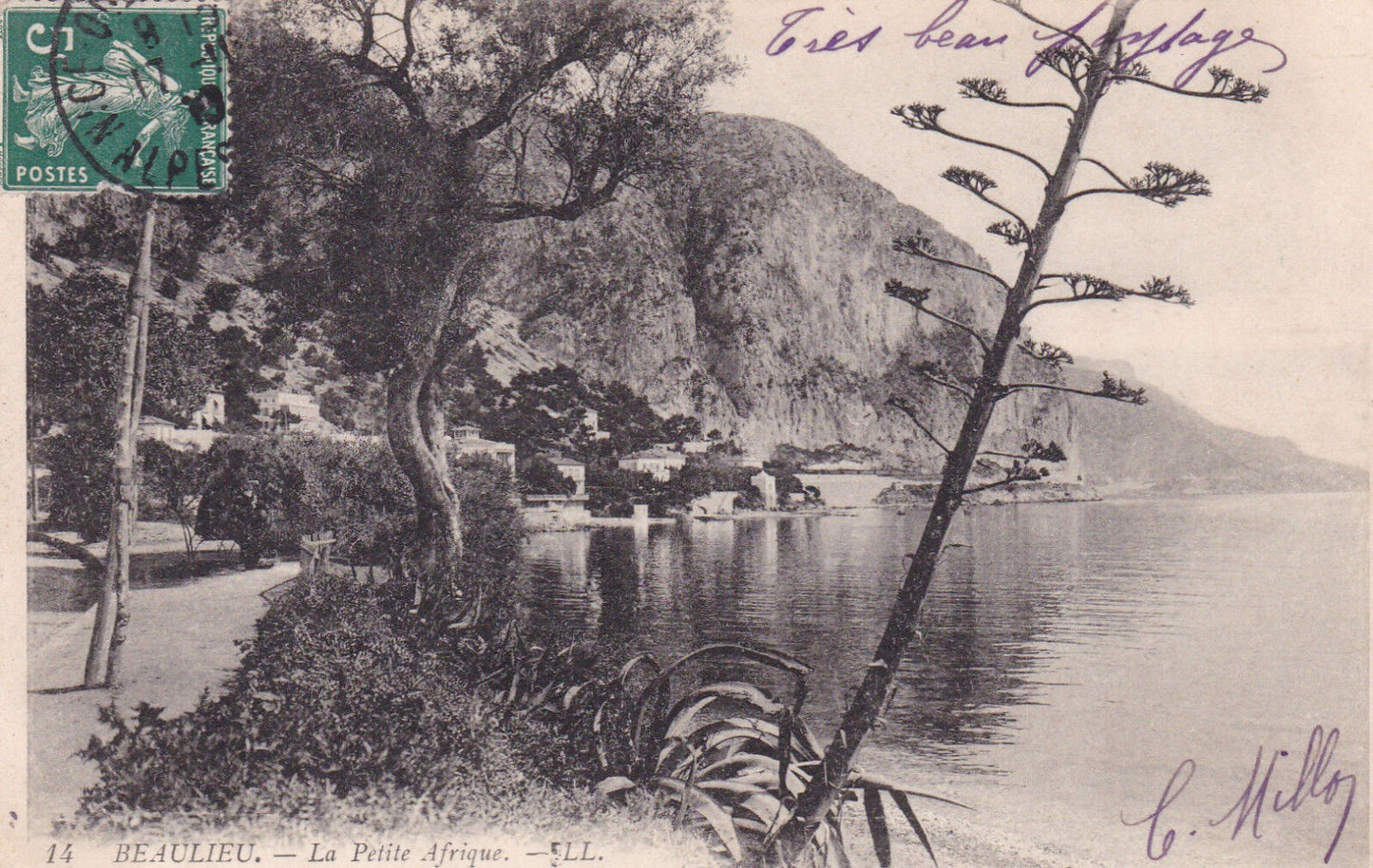 CPA BEAULIEU - LA PETITE AFRIQUE