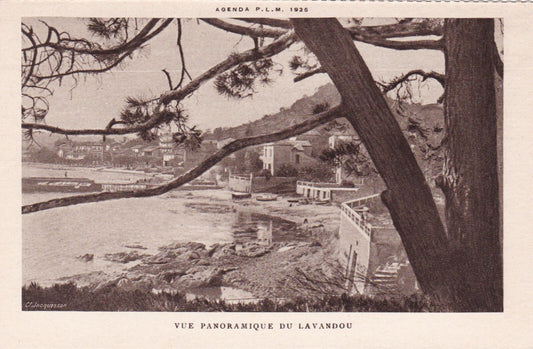 CPA AGENDA PLM 1925 - VUE PANORAMIQUE DU LAVANDOU