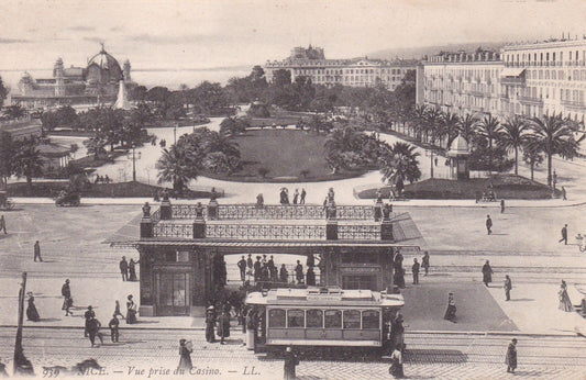 CPA NICE - VUE PRISE DU CASINO