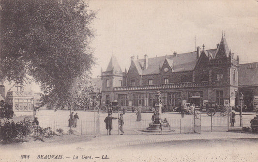 CPA BEAUVAIS - LA GARE
