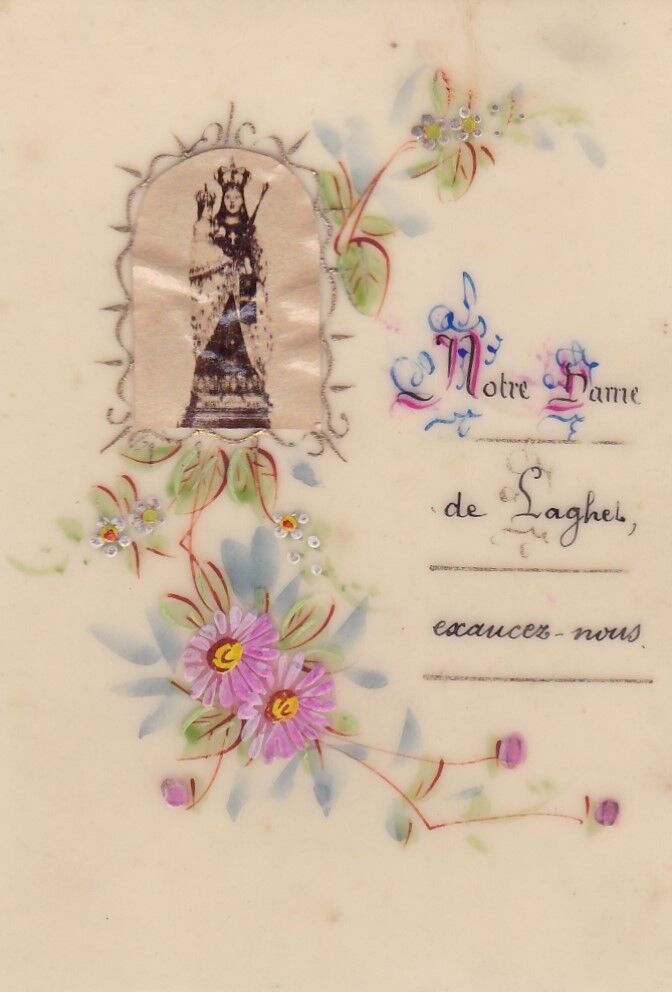 HOLY CARD IMAGE PIEUSE RELIGIEUSE RELIGIOUS CELLULOID HANDMADE LOT x 10