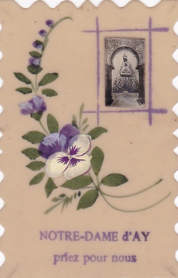 HOLY CARD IMAGE PIEUSE RELIGIEUSE RELIGIOUS CELLULOID HANDMADE LOT x 10