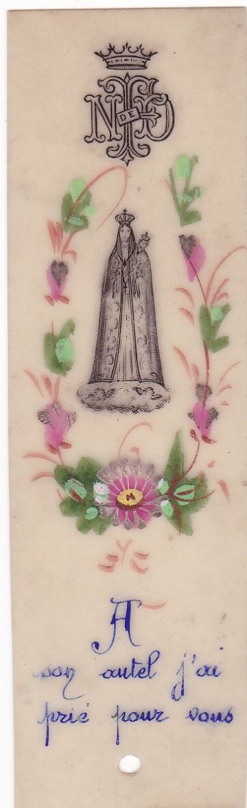 HOLY CARD IMAGE PIEUSE RELIGIEUSE RELIGIOUS CELLULOID HANDMADE LOT x 10