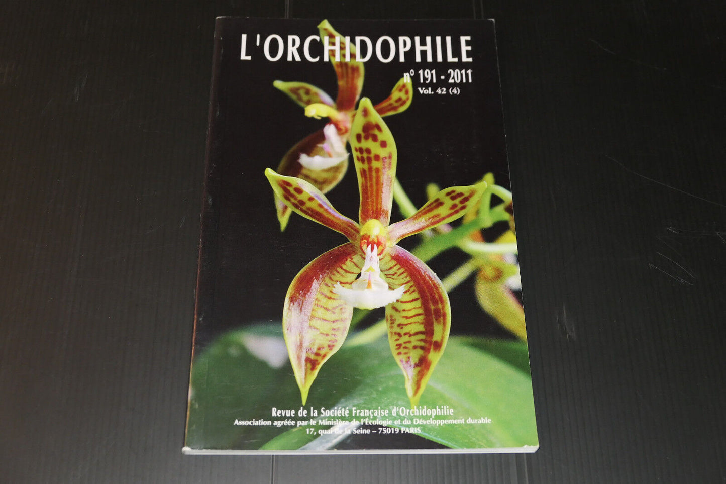 L'ORCHIDOPHILE N°191 - 2011