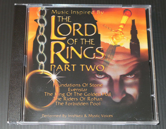 CD MUSIC INSPIRED BY THE LORD OF THE RINGS PART TWO - 2003