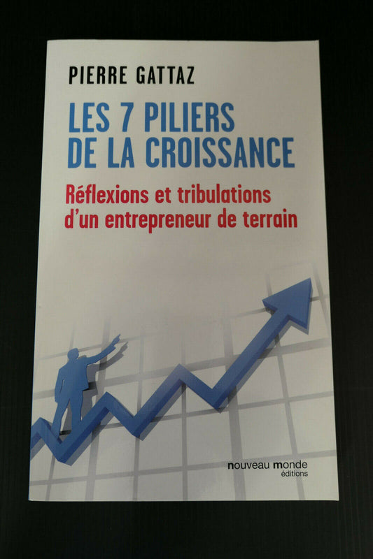 PIERRE GATTAZ / LES 7 PILIERS DE LA CROISSANCE / NOUVEAU MONDE EDITIONS / 2013