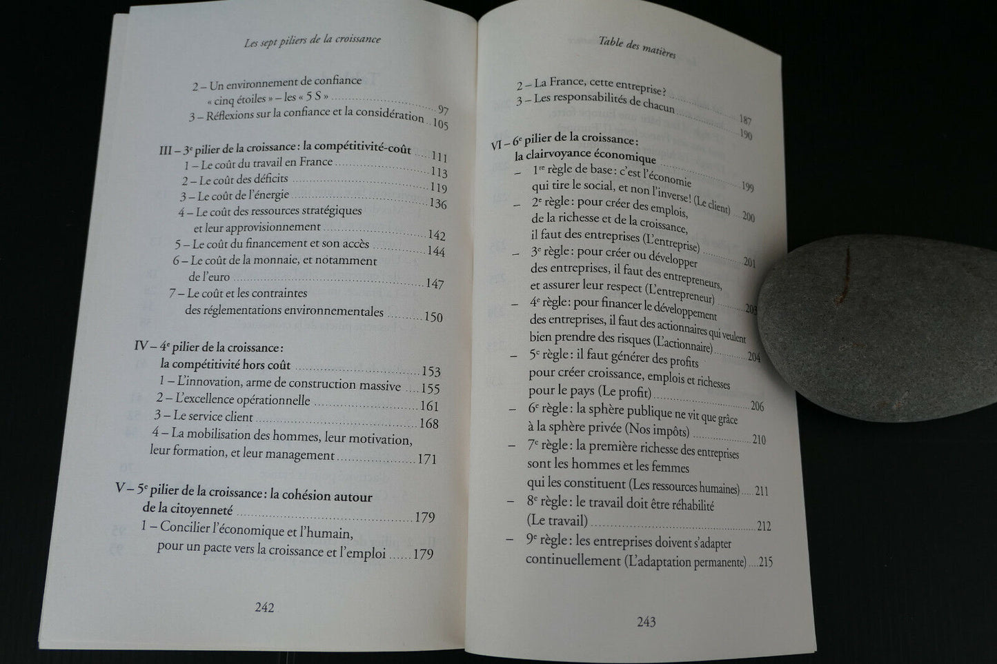 PIERRE GATTAZ / LES 7 PILIERS DE LA CROISSANCE / NOUVEAU MONDE EDITIONS / 2013