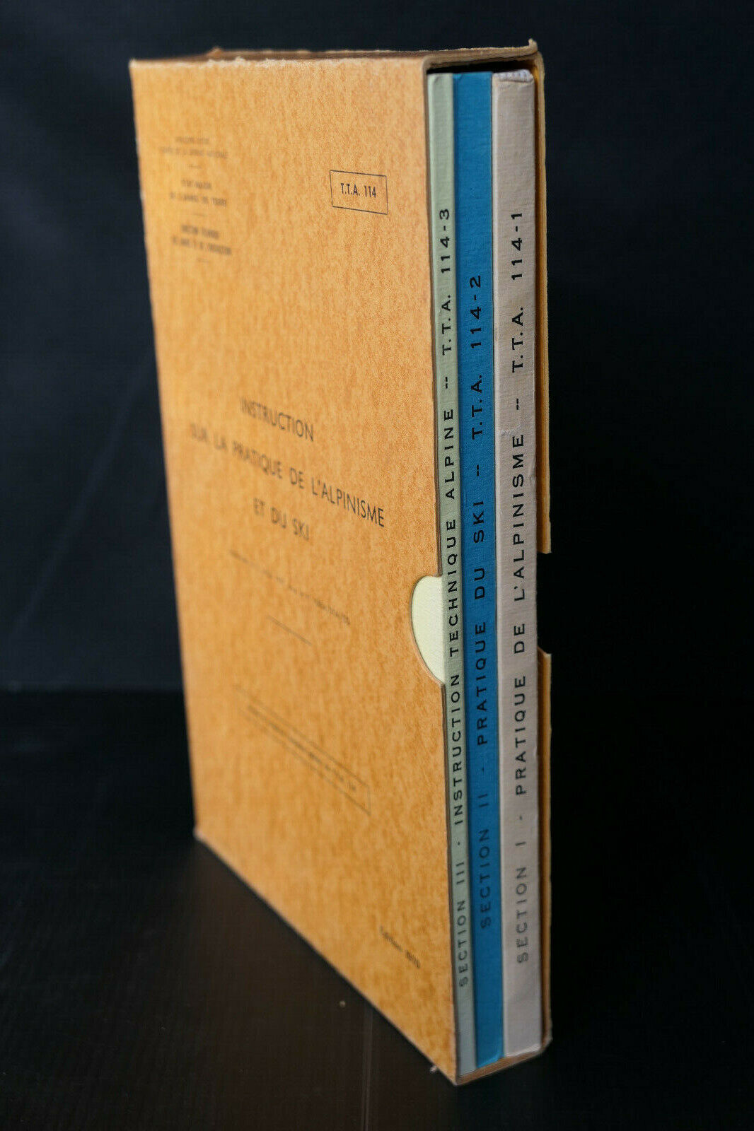 INSTRUCTION SUR LA PRATIQUE DE L'ALPINISME ET DU SKI ARMEE DE TERRE 1970