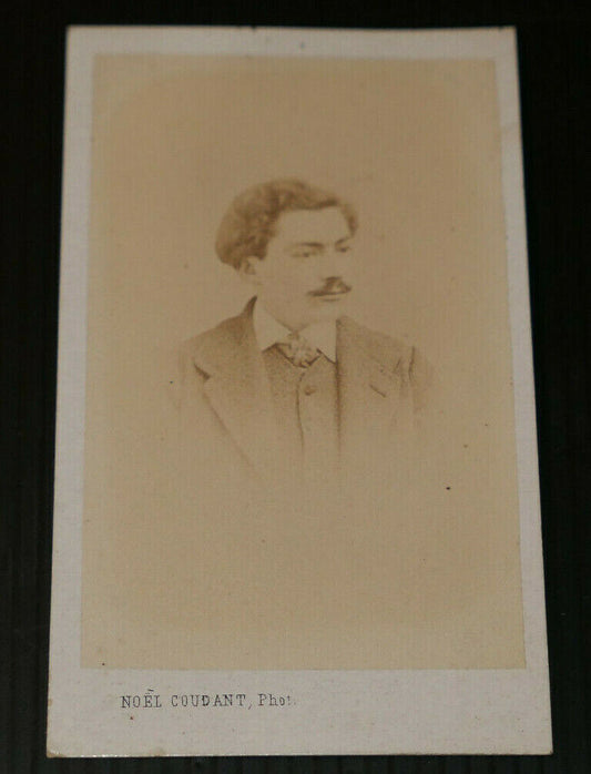 ANCIENNE PHOTO PORTRAIT HOMME NOEL COUDANT LYON