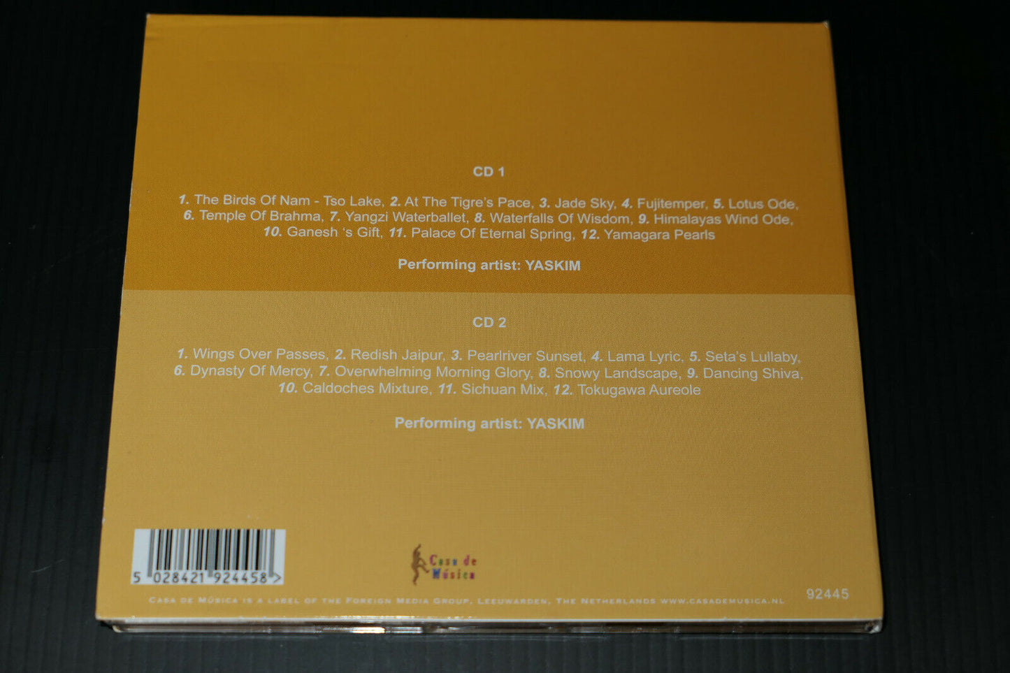 2CD MEDITATION / MUSIC FOR HARMONY & BALANCE / YASKIM