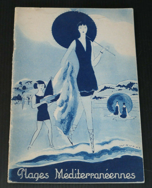 ANCIEN LIVRET TOURISTIQUE PLAGES MEDITERRANEENNES CIRCA 1920 VACANCES VOYAGE